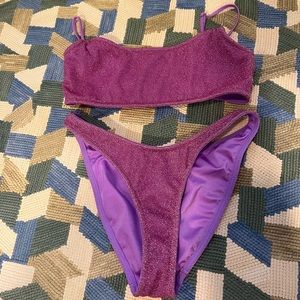 Triangl Bikini in Mica Chee Sparkle
